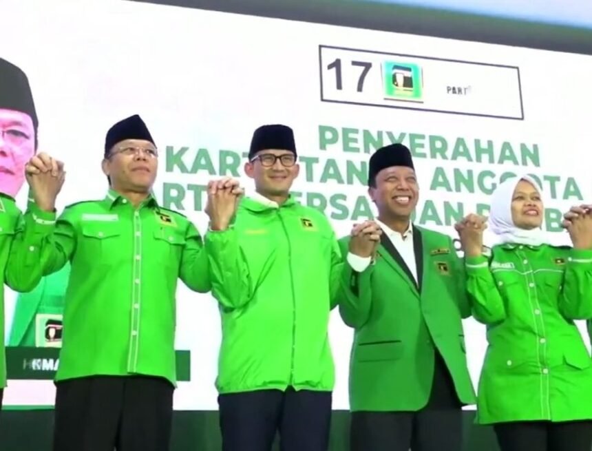 Sekjen PPP: Menparekraf Sandiaga Uno Ditetapkan Sebagai Ketua Bapilu 2024