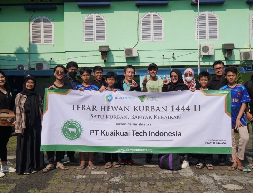 Pinjam Yuk Gandeng Dompet Dhuafa Salurkan Hewan Kurban ke SMART Ekselensia Indonesia