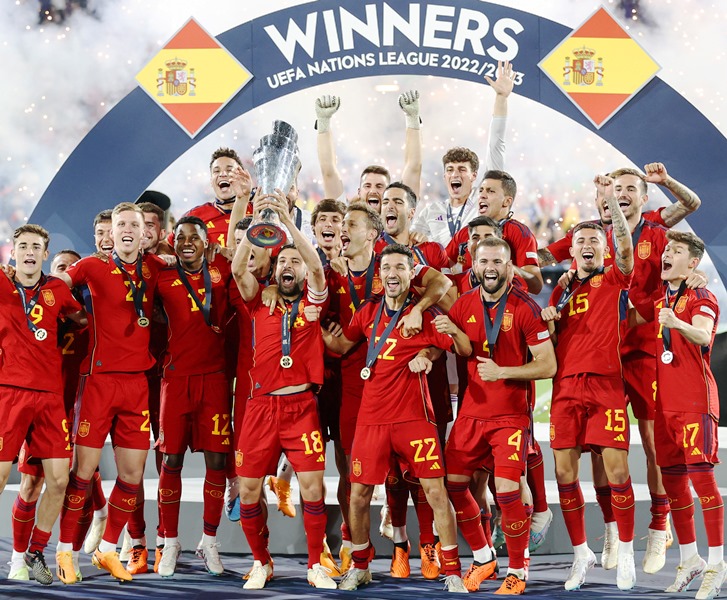 Final UEFA Nations League 2023: ‘Panenka’ Dani Carvajal Bawa Spanyol Kalahkan Kroasia