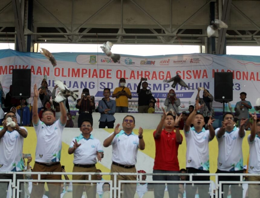 Olimpiade Olahraga Siswa Nasional Digelar, Wali Kota Tangerang: Ajang Penyaluran Bakat