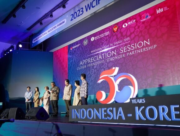 Kain Songket Sumsel Dipromosikan dalam ‘Indonesian Night’ di Korsel