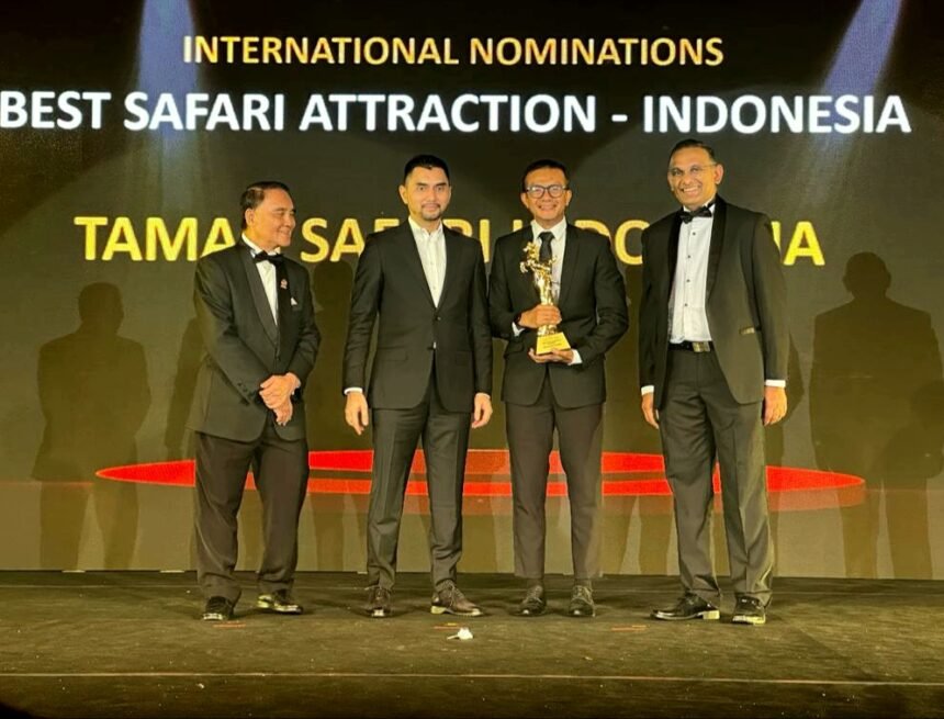 Taman Safari Indonesia Terima Penghargaan Best Safari Park and Wildlife Conservation Achivement dari MATFA