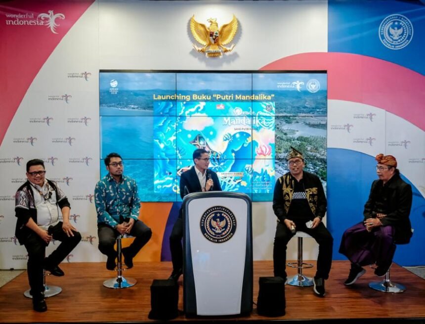 Promosikan Destinasi Pariwisata Super Prioritas di NTB, Buku “Putri Mandalika” Diluncurkan