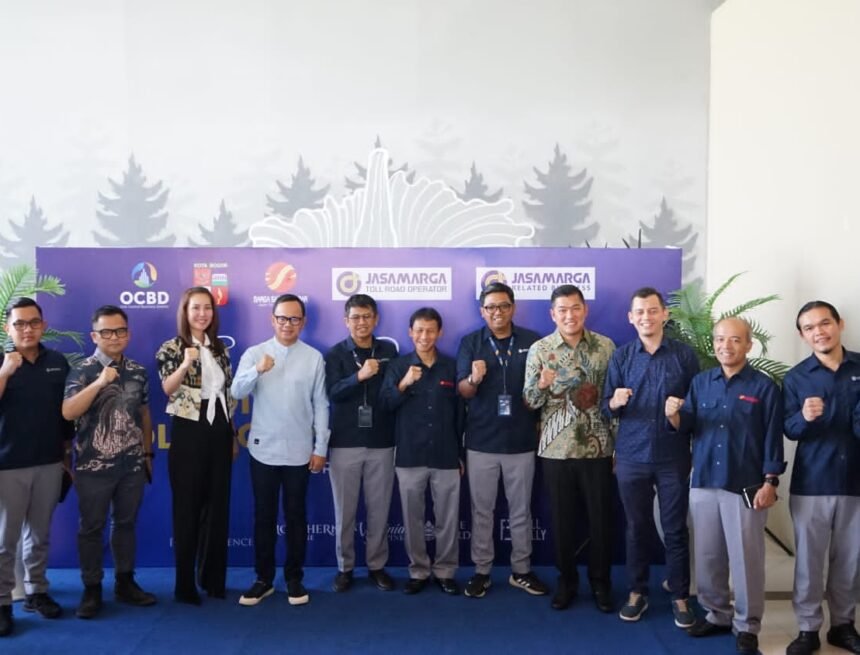 Jasa Marga – PT Olympic Bangun Persada Teken MoU, Kembangkan Kawasan Properti dan Koridor di Jalan Tol Sekitar Kawasan One CBD Bogor