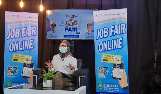 Disnaker Kota Tangerang : Virtual Job Fair Telah Serap 17 Ribu Lebih Tenaga Kerja