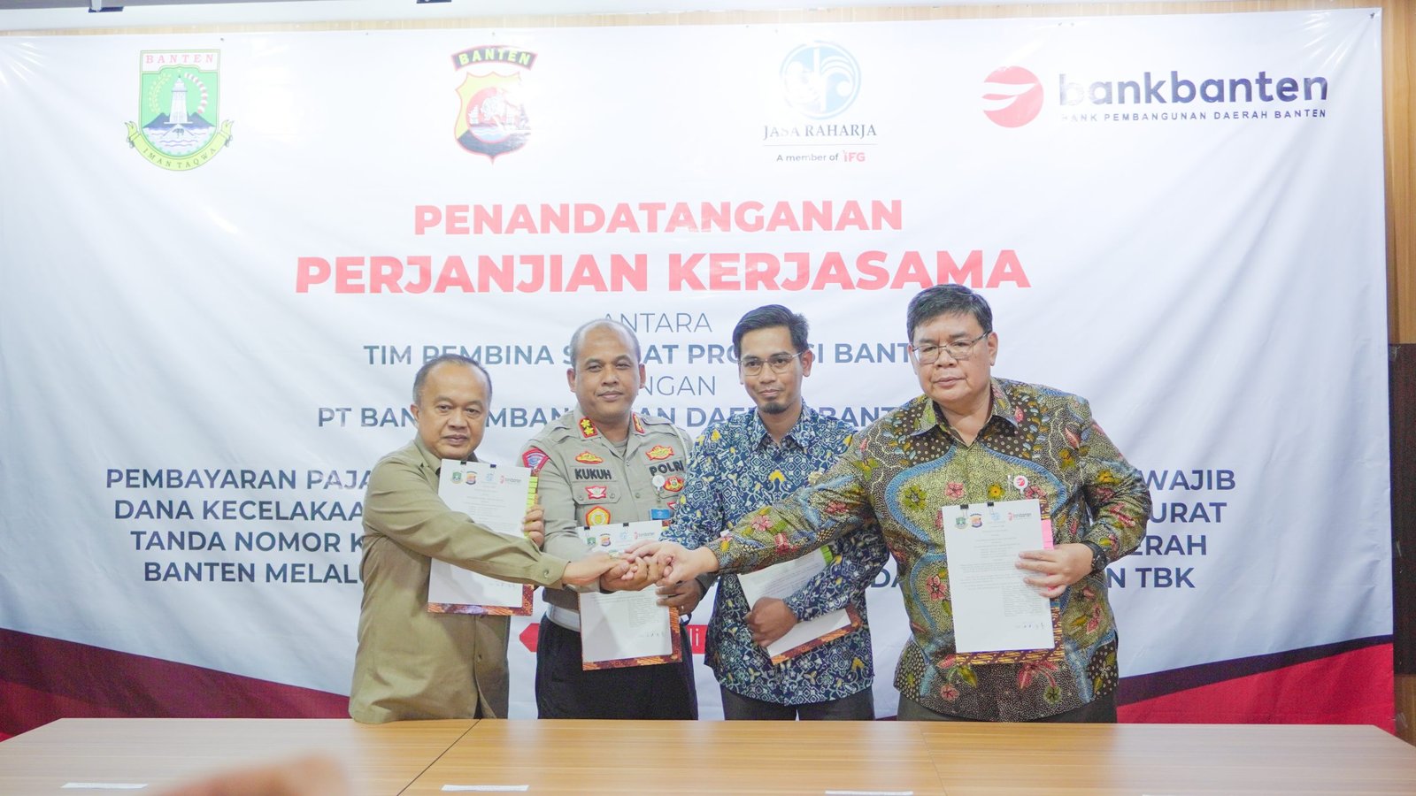 Bank Banten Kembali Bekerja Sama dengan Samsat Banten Terkait Pajak Bermotor