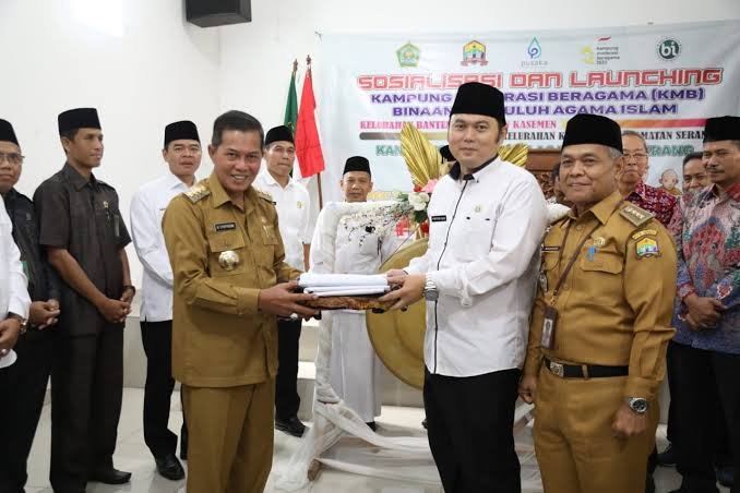 Sukses Ciptakan Kerukunan Umat Beragama, Kota Serang Resmikan KMB