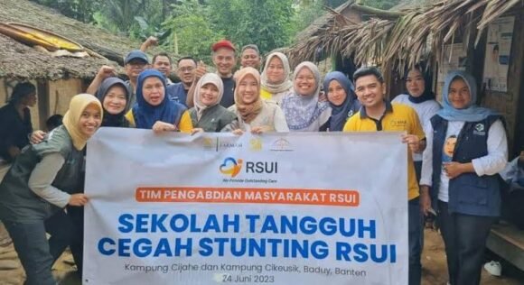 RSUI Gelar “Sekolah Tangguh Cegah Stunting” di Wilayah Baduy