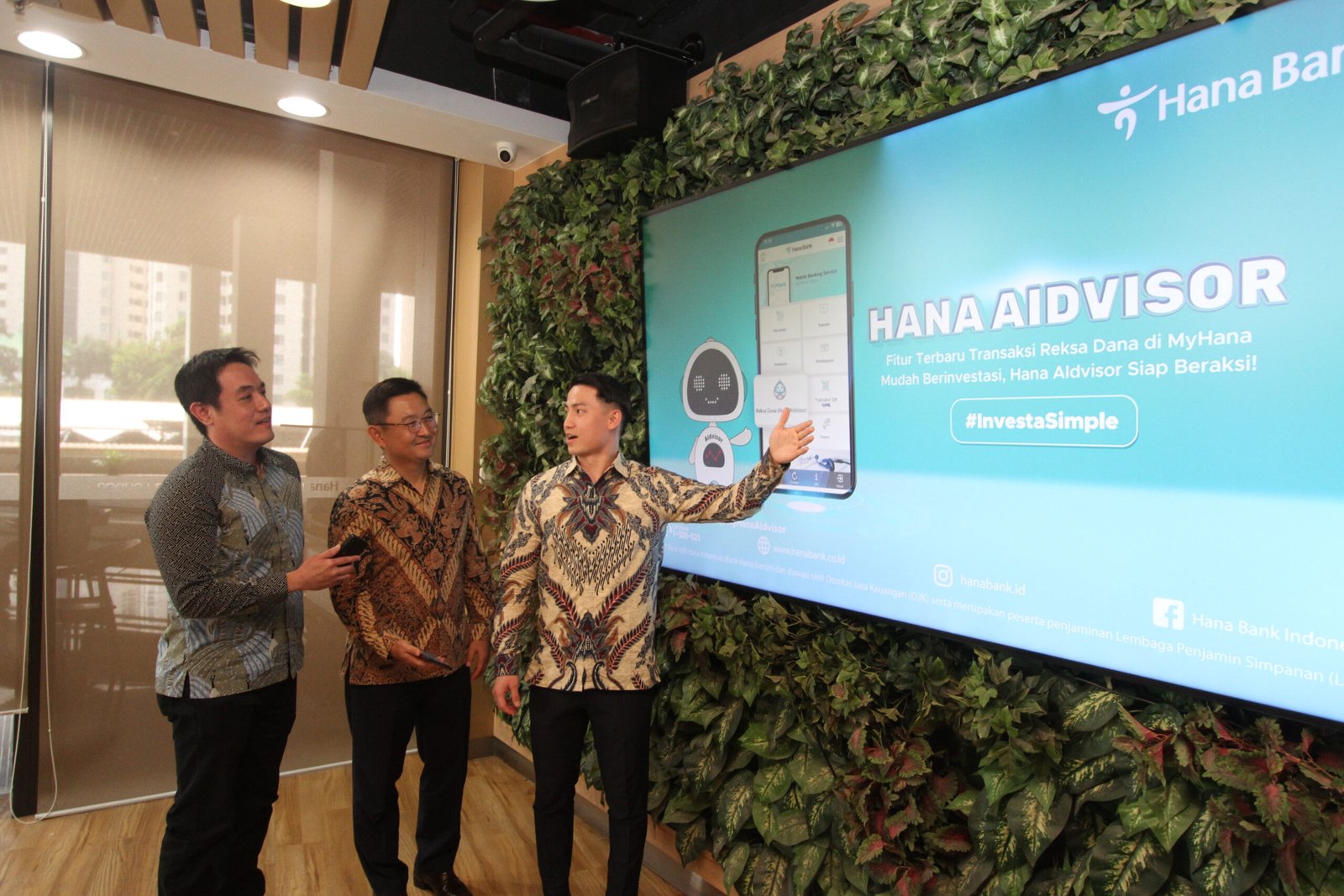 Bank Hana Luncurkan Fitur Robo Khusus Transaksi Reksa Dana ‘Hana AIdvisor’