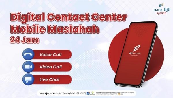 Bank BJB Syariah Luncurkan Layanan Digital Contact Center Maslahah