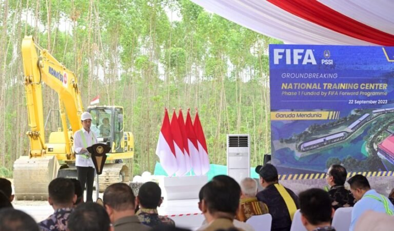 Presiden Jokowi: National Training Center IKN Jadi Investasi Bangsa Menuju Timnas Mendunia