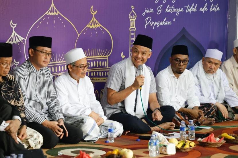 Ganjar Kunjungi Pondok Pesantren Roudlotussalaam Cimone di Tangerang