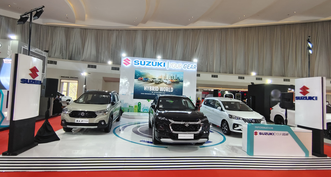 Hadir di GIIAS The Series 2023 di Semarang, Suzuki Beri Cashback Kendaraan Hybrid