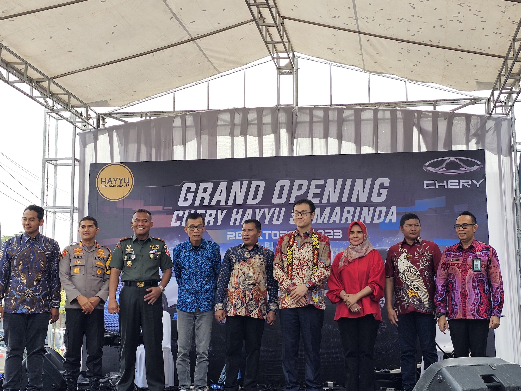 Buka Diler di Samarinda, Chery Beri Pilihan Mobil Premium di Pulau Kalimantan