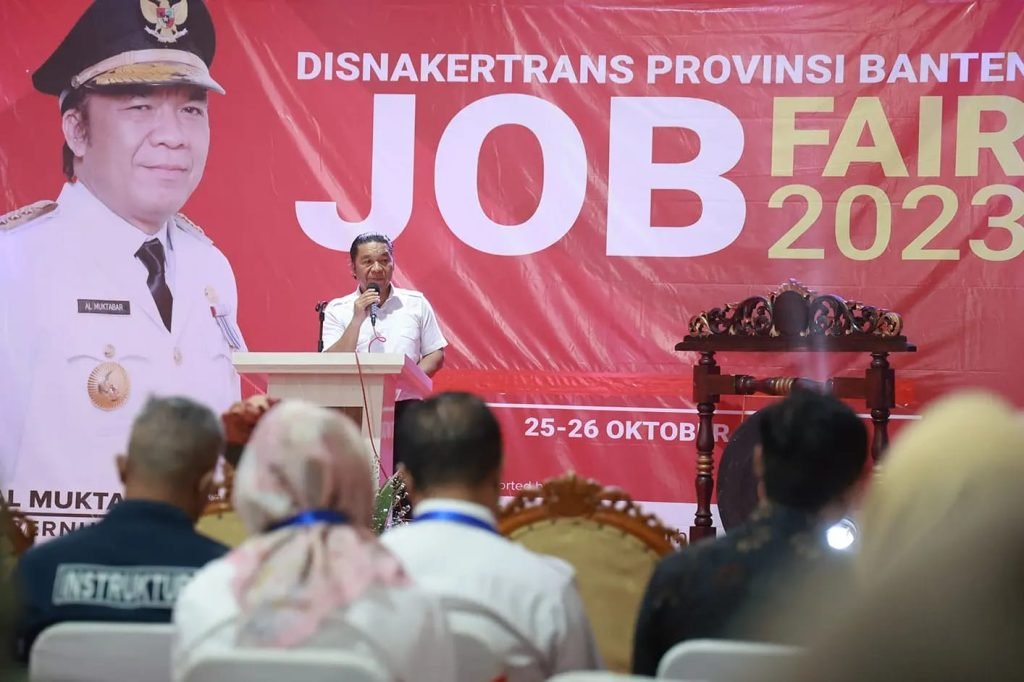 Kurangi Pengangguran, Pemprov Banten Gelar Job Fair 2023 di Masjid Raya Al Bantani Serang