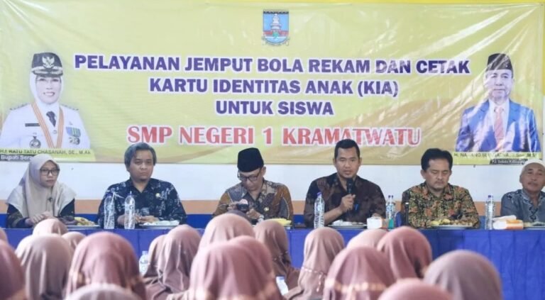 Jemput Bola KIA di Sekolah, Cara Disdukcapil Kabupaten Serang Capai Target Nasional