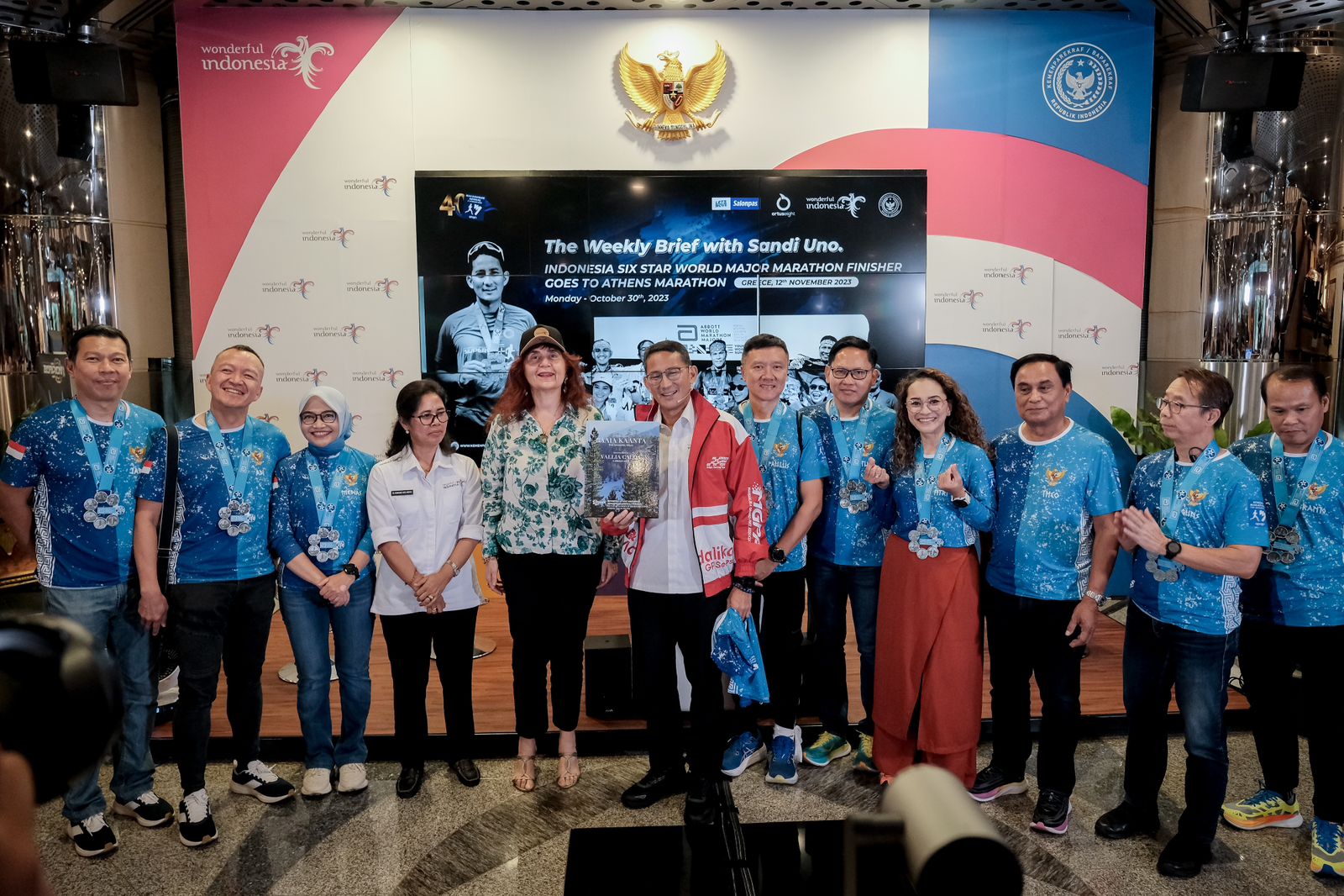 Pemerintah Dukung Partisipasi Pelari Indonesia di “2023 Athens Marathon”