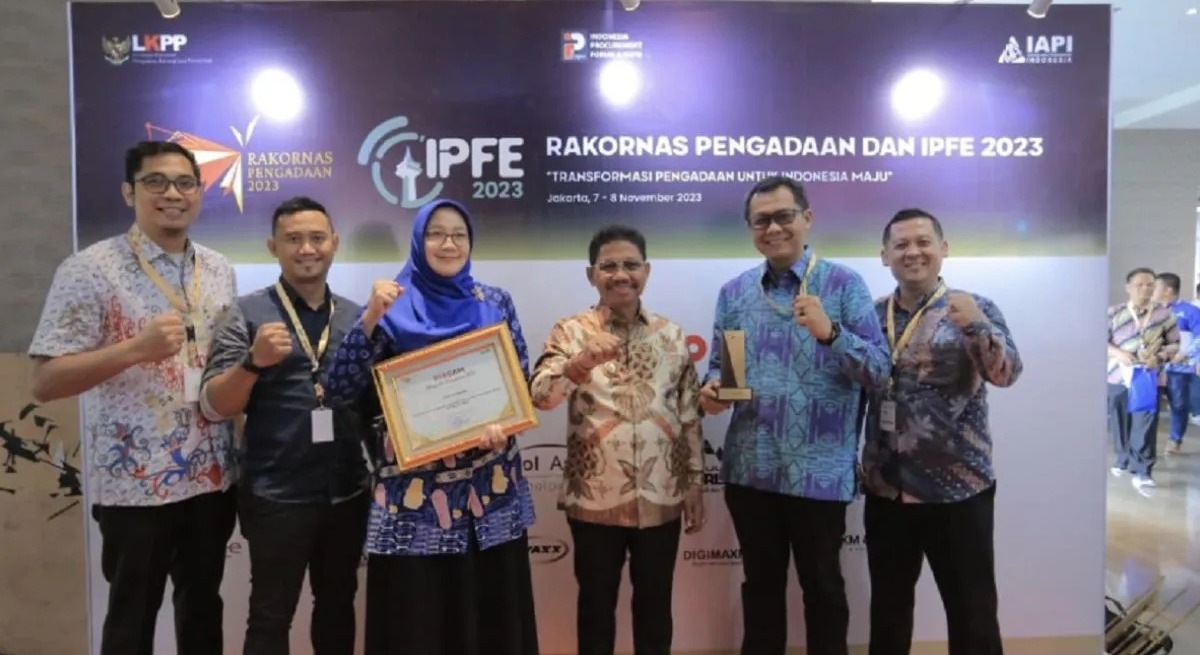 Pemkot Tangerang Raih Penghargaan Pengadaan Terbaik 2023, Wawalkot : Alhamdulillah