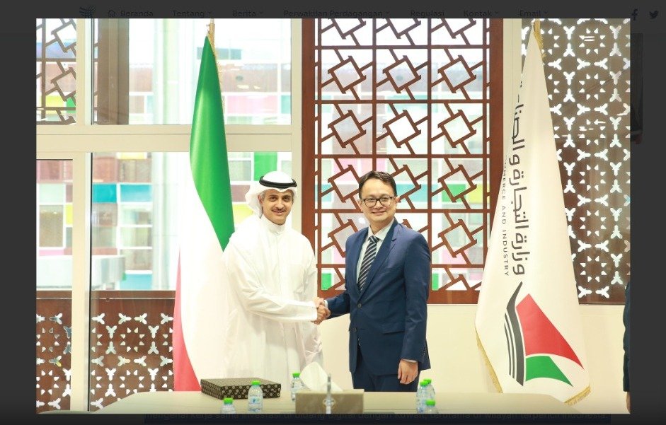 Wamendag RI Bertemu dengan Undersecretary Kementerian Perdagangan dan Industri Kuwait Bahas Perdagangan & Digitalisasi