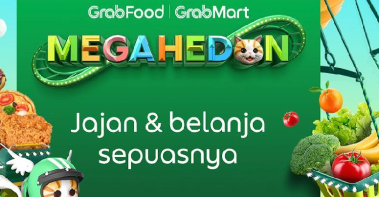 Gandeng 20 Brand, Grab Hadirkan Program ‘Megahedon’ Diskon Akhir Tahun