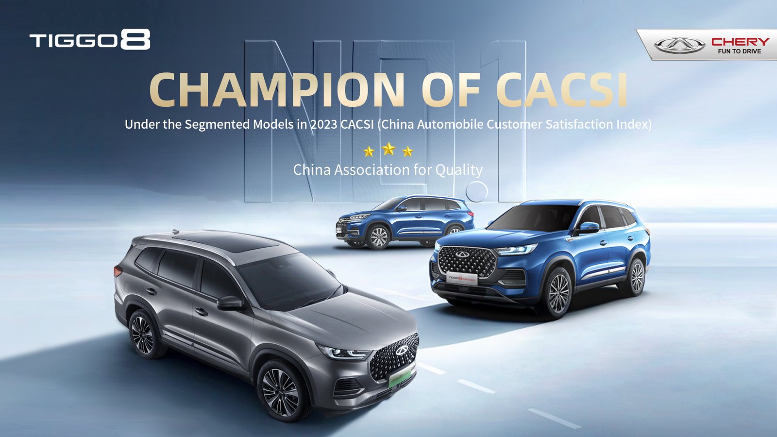 Chery Tiggo 8 Pro Raih Penghargaan Kategori Sub-Segmen SUV di CACSI 2023 Chery Tiggo 8 Pro Raih Penghargaan Kategori Sub-Segmen SUV di CACSI 2023