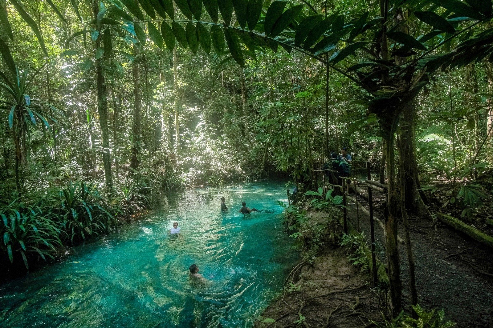 Kali Biru Genyem Papua: Surga Cantik di Bumi Cenderawasih Kali Biru Genyem Papua: Surga Cantik di Bumi Cenderawasih