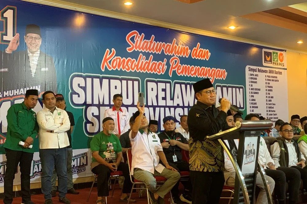 Cak Imin ke Relawan se-Provinsi Banten, dor to dor!