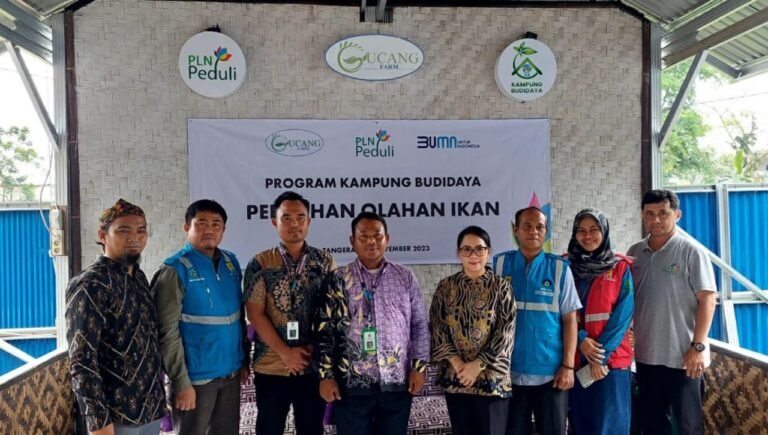 Dukung UMKM Berkembang, PLN Banten Beri Pelatihan Budidaya Ikan Lele & Air Tawar