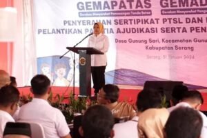 Bupati: Pemkab Serang Siap Kawal Program PTSL