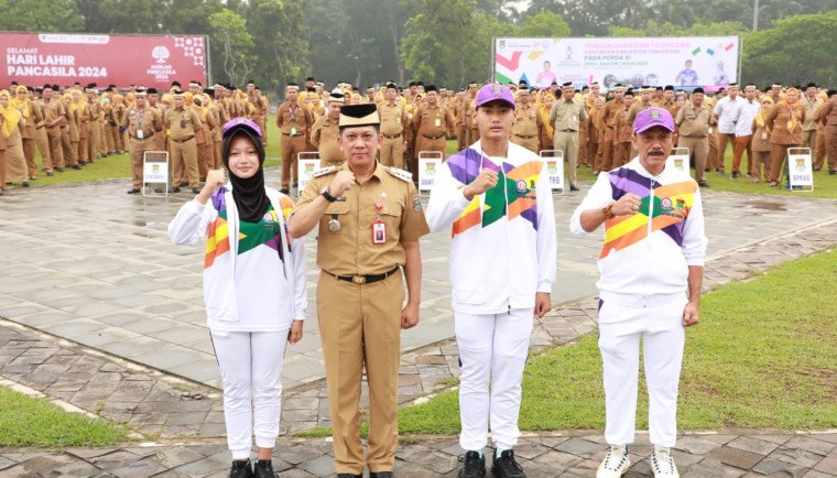 Kontingen Popda tingkat Provinsi Banten 2024 dilepas, Bupati Tangerang pesan ini