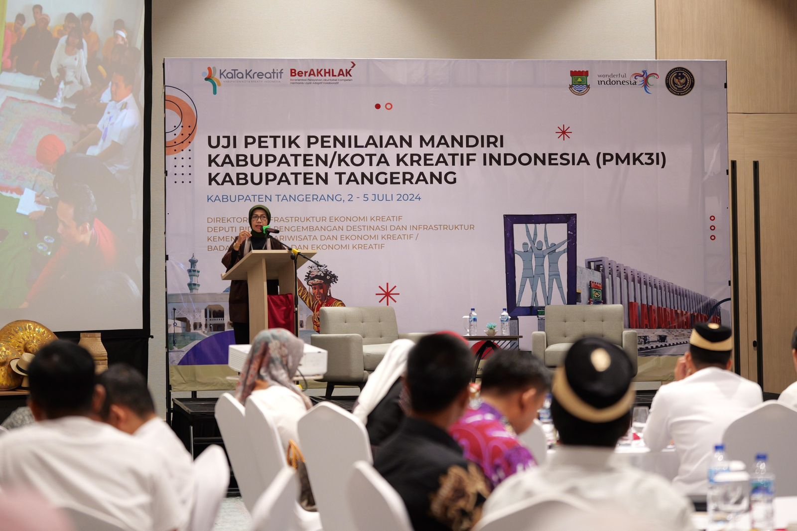 Kemenparekraf identifikasi subsektor ekraf unggulan Kabupaten Tangerang melalui uji petik PMK3I