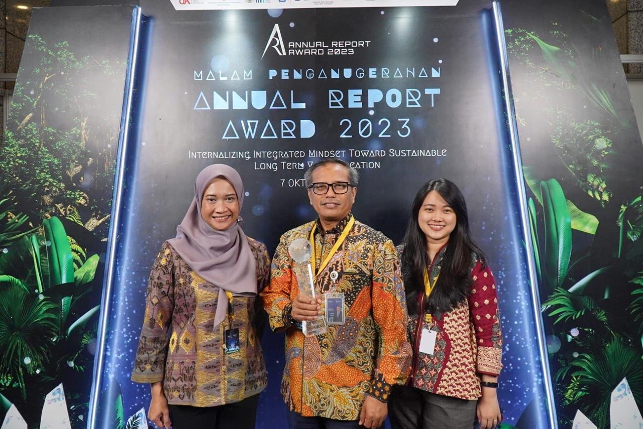 Jasa Marga raih penghargaan dalam ajang Annual Report Award 2023 kategori BUMN Non Keuangan