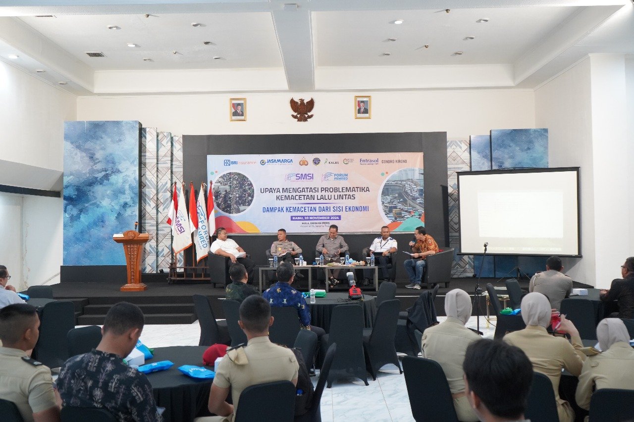 Di Forum Pemred SMSI, Jasa Marga paparkan upaya atasi kepadatan lalu lintas Di Forum Pemred SMSI, Jasa Marga paparkan upaya atasi kepadatan lalu lintas