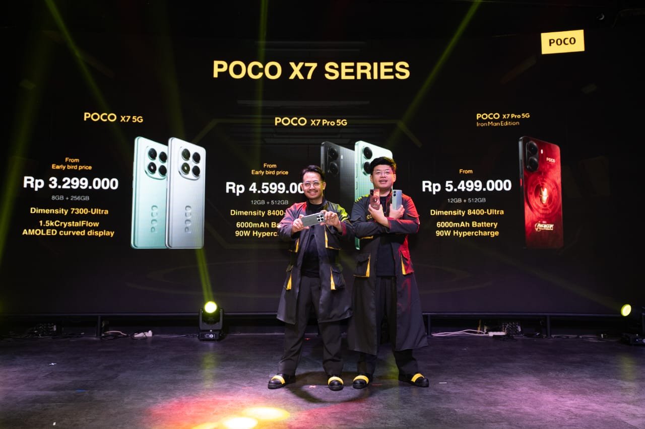 Saatnya Jadi The Extreme Heroes! POCO X7 Series Resmi Meluncur di Indonesia Saatnya Jadi The Extreme Heroes! POCO X7 Series Resmi Meluncur di Indonesia