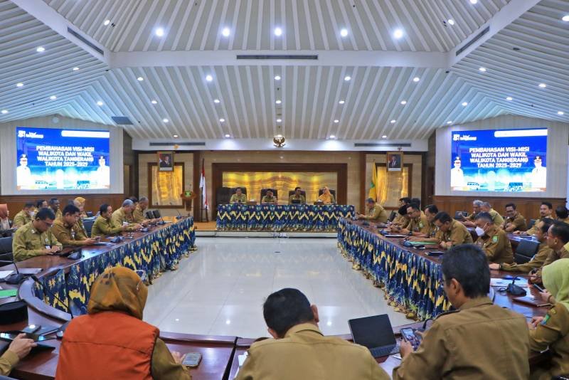 Wali Kota Tangerang, H. Sachrudin: Mantapkan Program 3G dalam RPJMD Kota Tangerang 2025-2029