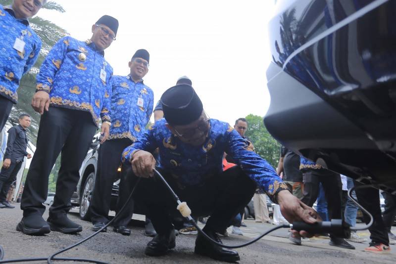 Pemkot Tangerang Gandeng Tangcity Mall, Kendaraan Lolos Uji Emisi Dapat Parkir Khusus