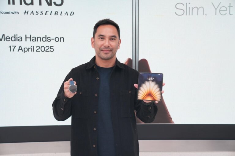 Bawa Ringan, Bekerja Lebih Cepat, OPPO Find N5 Bikin Kerja Pebisnis Makin Efisien!