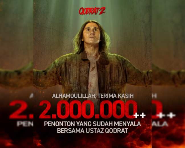 Qodrat 2 Resmi Tembus 2 Juta Penonton, Bukti Film Horor Aksi Religi Dicintai!