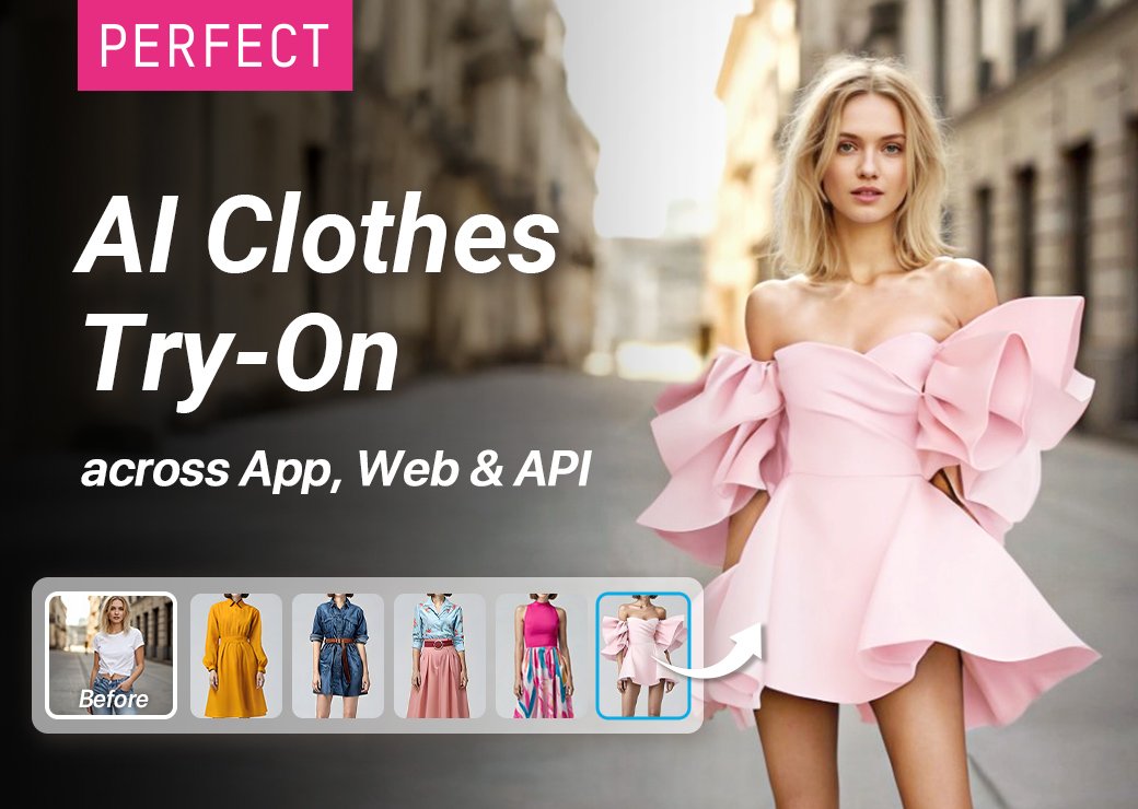 Coba Baju Cukup dengan Satu Foto: Perfect Corp. Luncurkan Teknologi AI Clothes Try-On yang Revolusioner