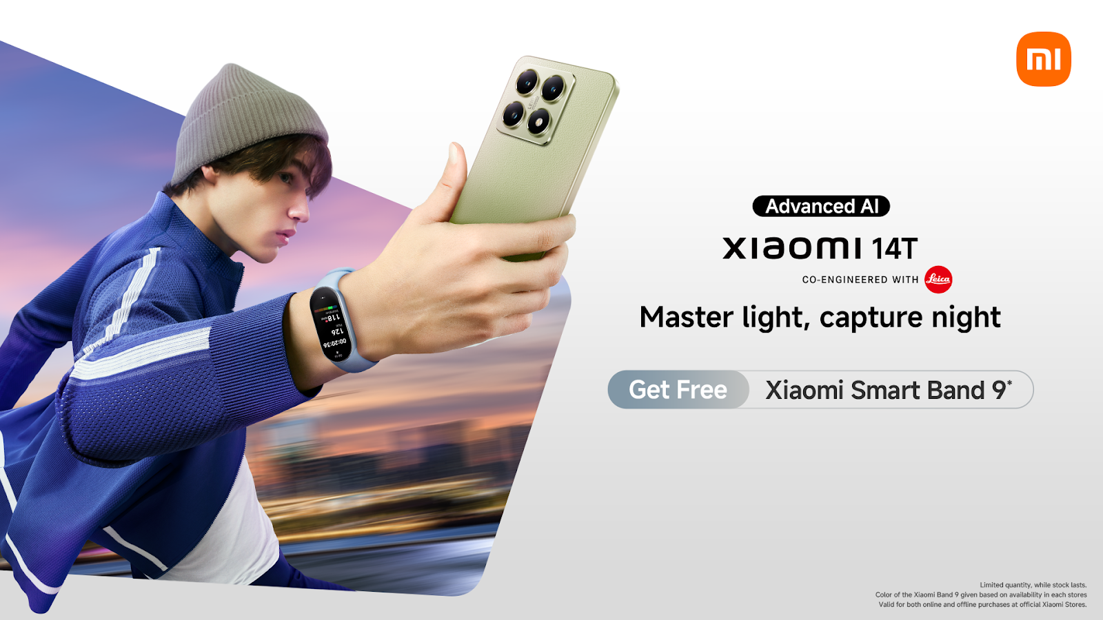 Xiaomi Padukan Mobile Photography dan Gaya Hidup Aktif melalui Bundling Xiaomi 14T & Xiaomi Smart Band 9