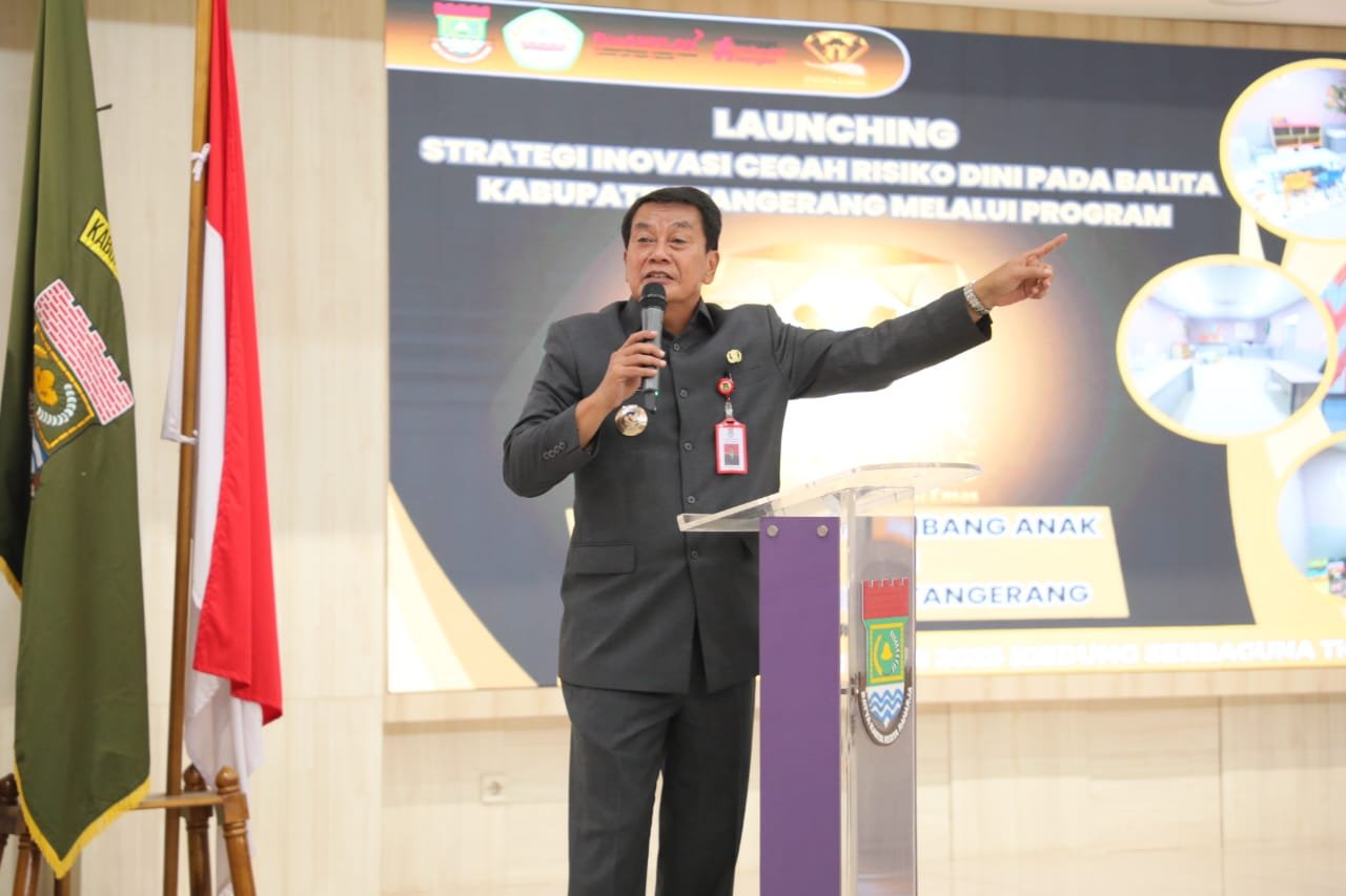Cegah Risiko Kesehatan Balita Sejak Dini, Bupati Tangerang Luncurkan Program Intan Emas