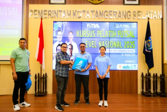 Tangerang Selatan Jadi Tuan Rumah Kursus Pelatih Futsal Nasional