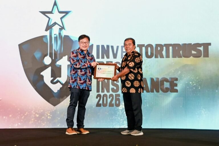 Momentum 40 Tahun, PertaLife Insurance Sabet Best Insurance 2025 dari Investortrust
