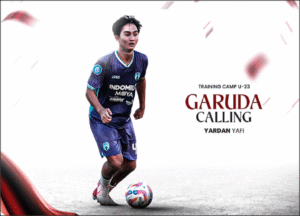 Yardan Yafi Dipanggil ke TC Timnas U-23,