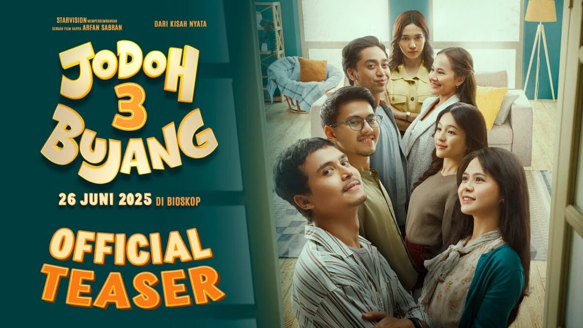 Fenomena Nikah Kembar Ternyata Ada di Dunia Nyata, Kini Jadi Film Komedi Romantis Berjudul Jodoh 3 Bujang