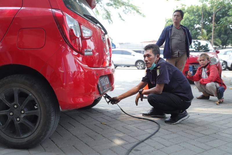 Ada Uji Emisi Gratis di UPT Pengujian Kendaraan Bermotor Kota Tangerang