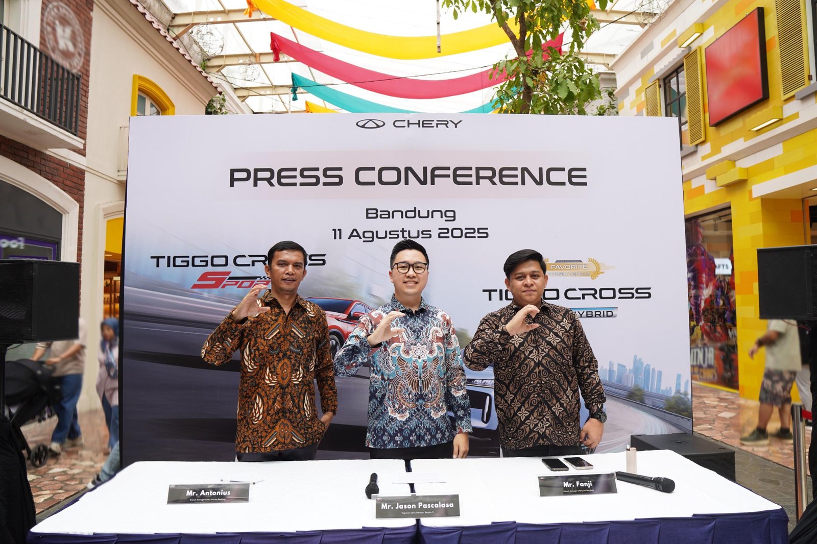 Chery Luncurkan Dua Varian SUV Crossover Ini di Kota Bandung