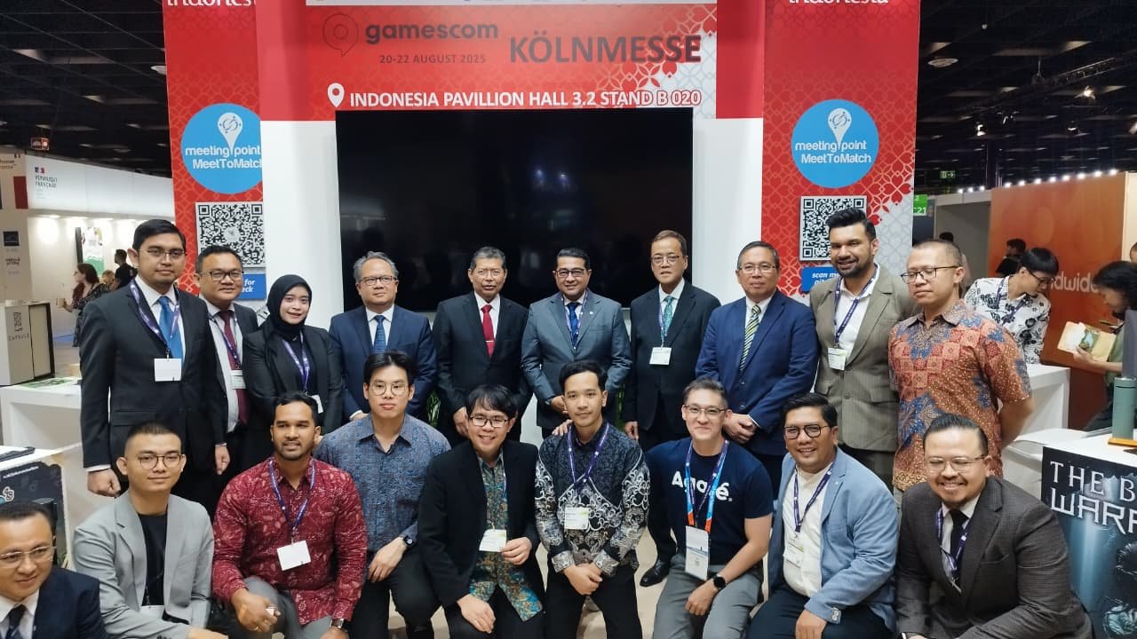Sepuluh Studio Gim Indonesia ‘Unjuk Gigi’ di Gamescom 2025 Jerman