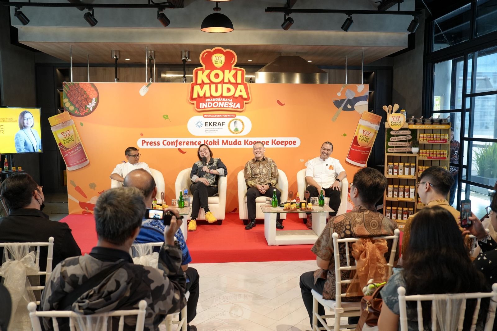 Lahirkan Talenta Kuliner Go Global, Kementerian Ekraf dan Koepoe Koepoe Kolaborasi Gelar Kompetisi Koki Muda Lahirkan Talenta Kuliner Go Global, Kementerian Ekraf dan Koepoe Koepoe Kolaborasi Gelar Kompetisi Koki Muda