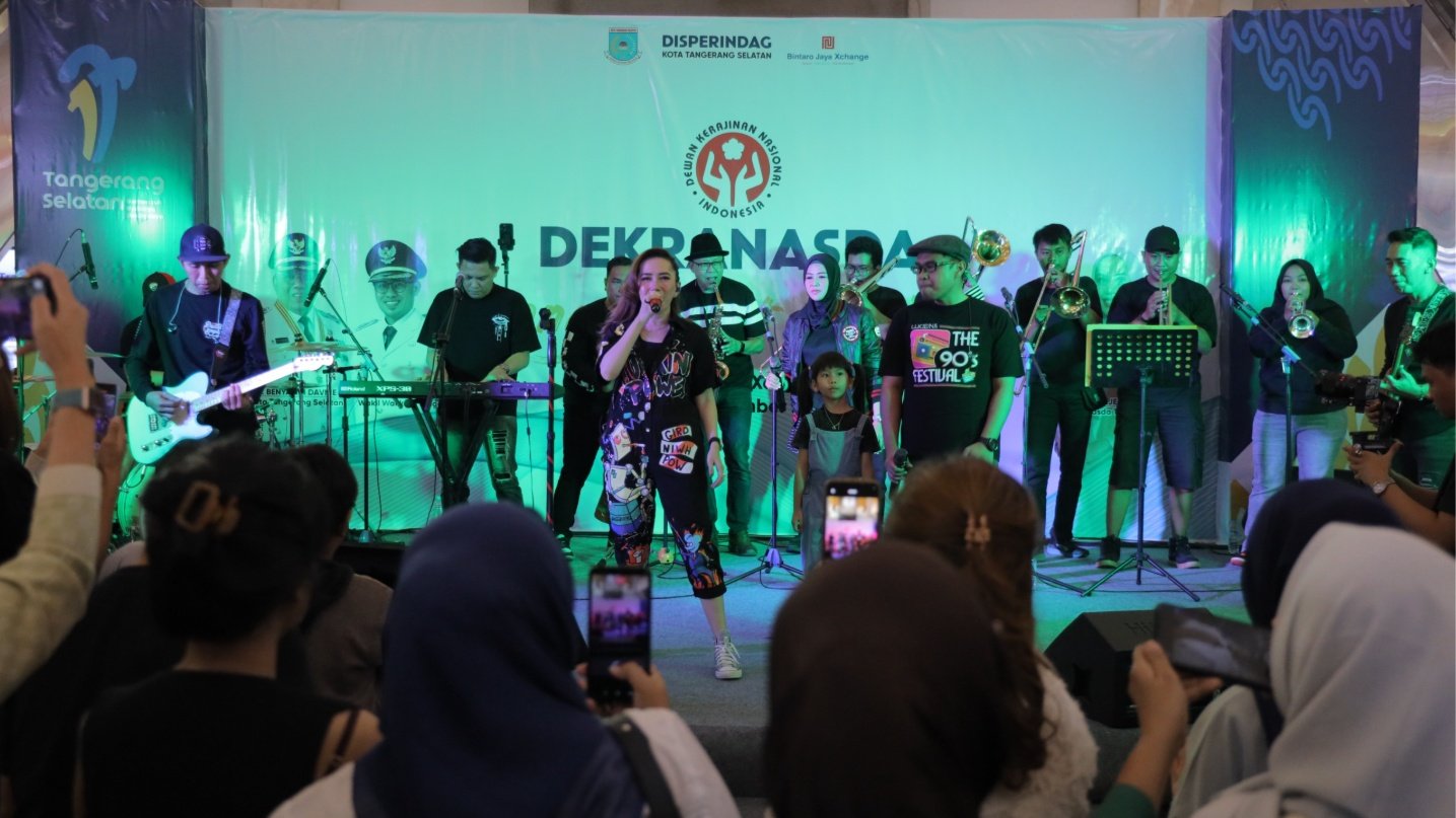 Digelar 4 Hari, Dekranasda Tangsel Art Festival 2025 Resmi Ditutup
